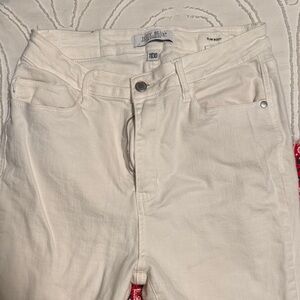 Judy Blue White Slim Boot Denim Jeans